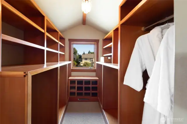 The walk-in closet everyone deserves!!