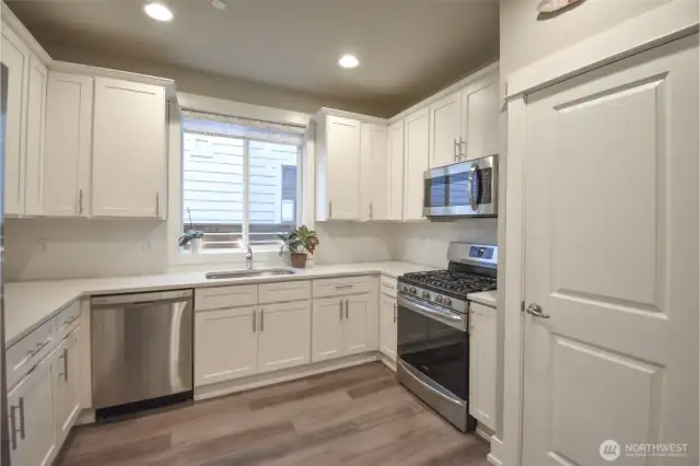 Open concept kitchen