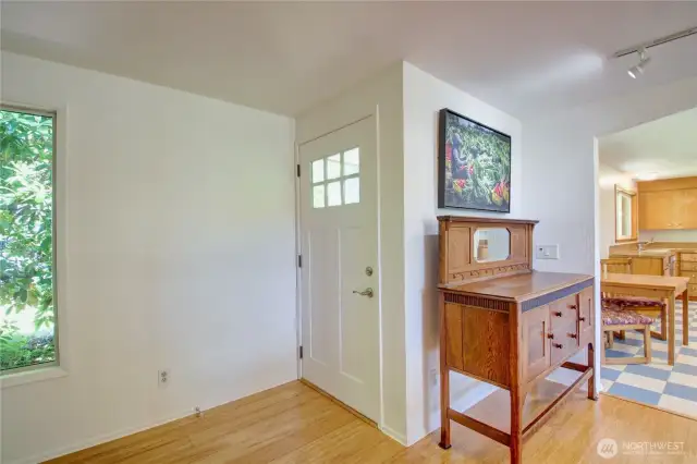 Front door entry.