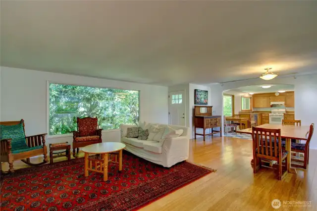 Fairly open concept.