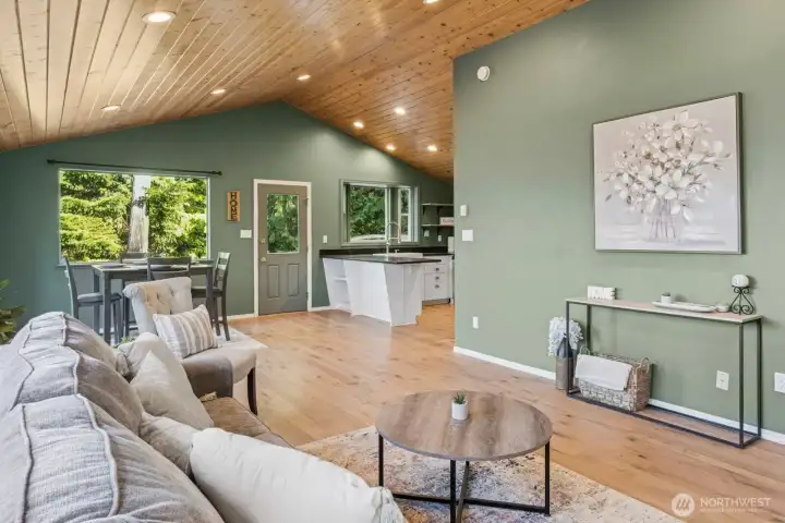 Spacious living area