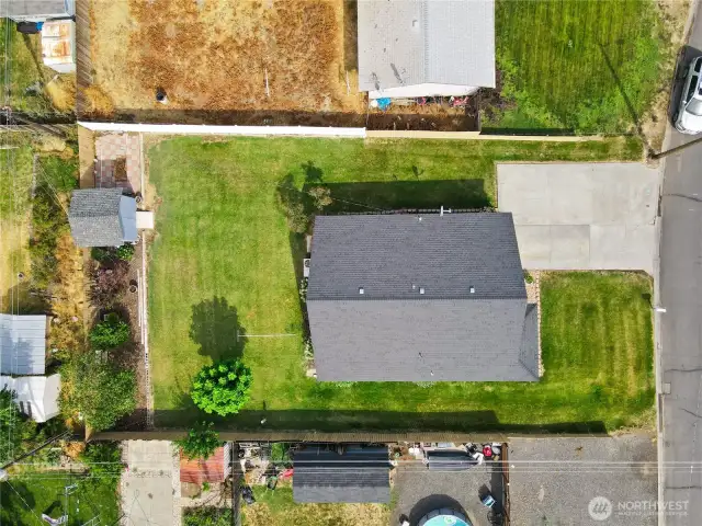Nice-sized lot with very nice landscaping!