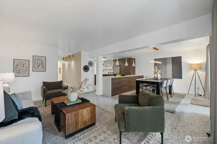 Spacious Open Living