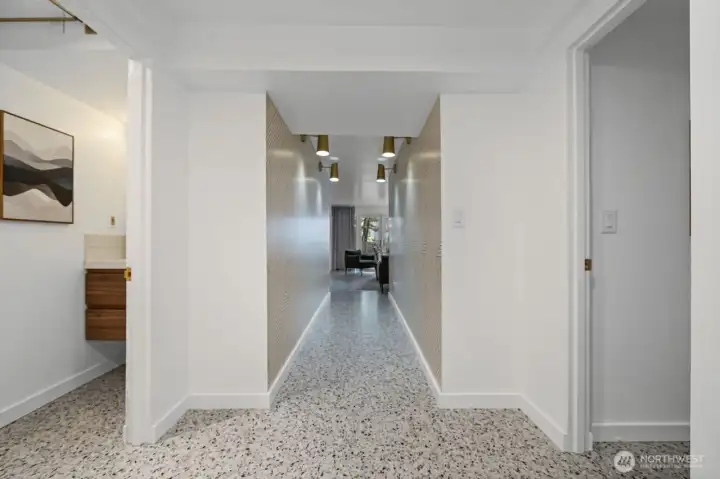 Stunning Entrance to Unit 106 via Elevator