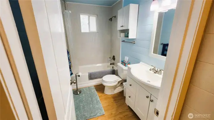 Remodeled bathroom