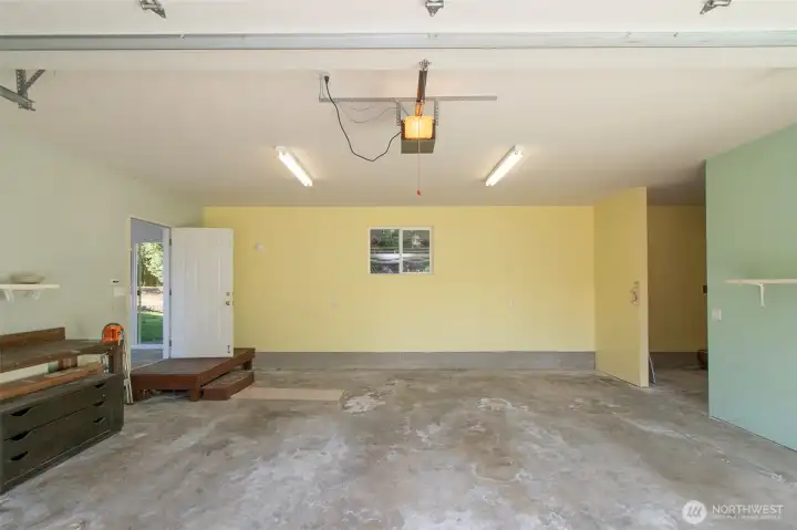 Garage entrance from Breezeway