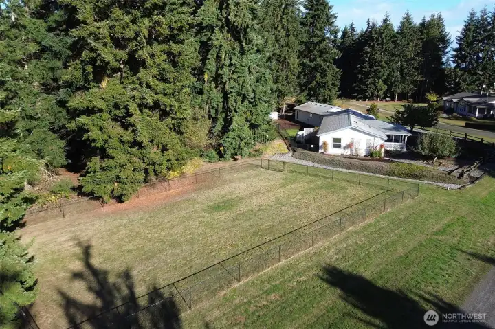 Separate Fenced Area