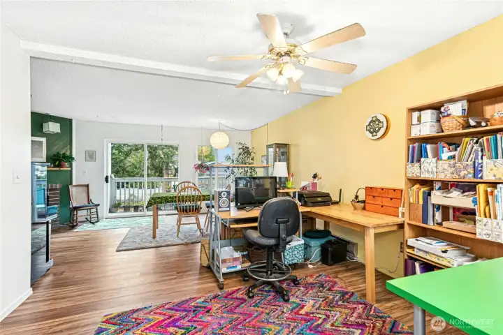 Gracious main floor spaces