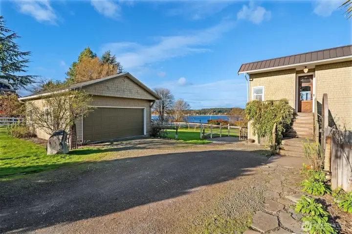 Rare double car garage built in 2000, fully permited. Protect your vehicles or store your boat.