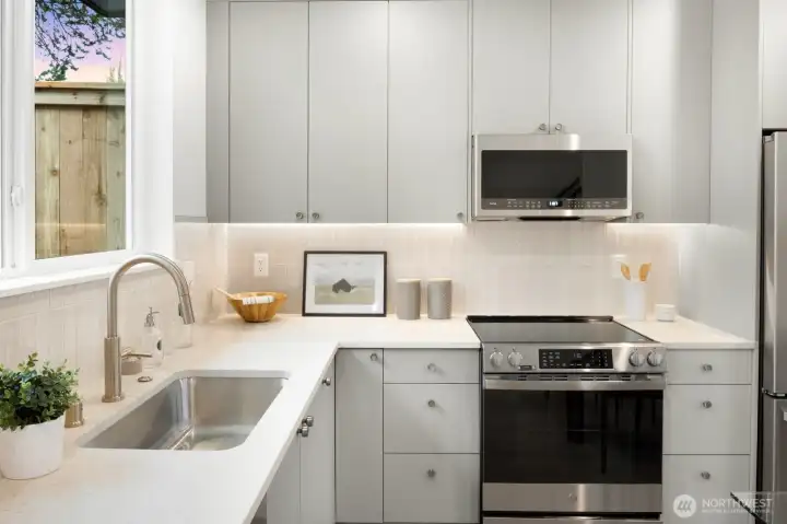 Abodian Cabinetry in the kitchen.