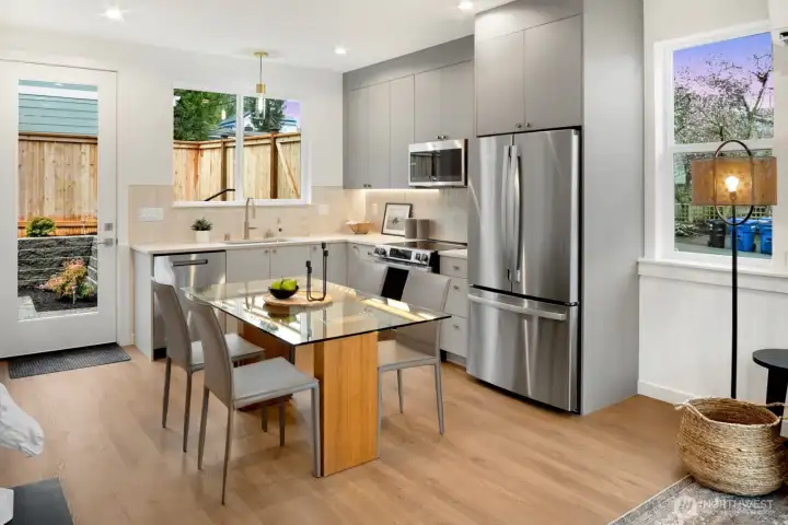 Stainless appliance package