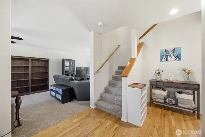 Entry with stairs to 2nd floor