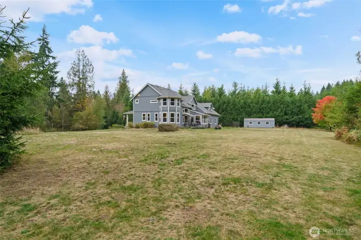 Open space for outdoor activities.