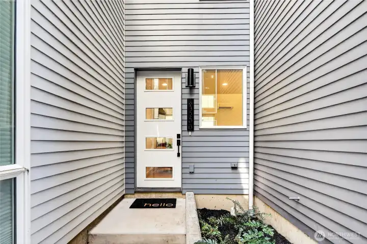 Welcome! Entry on side.