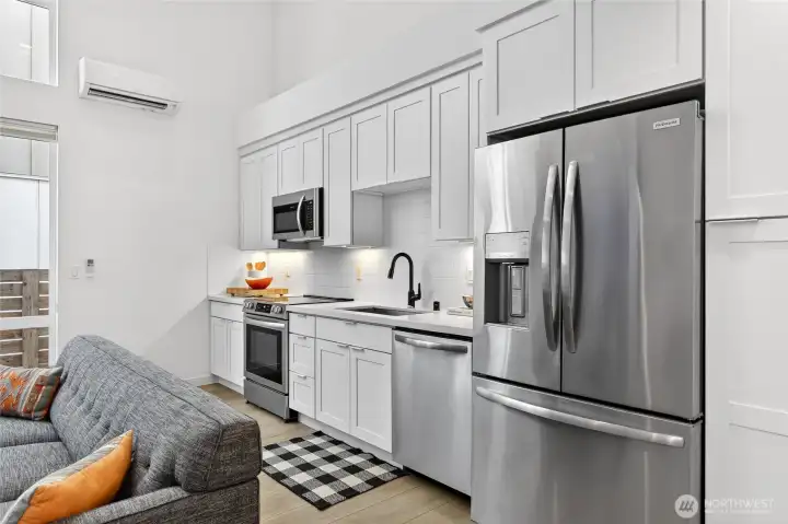 Open Concept Kitchen