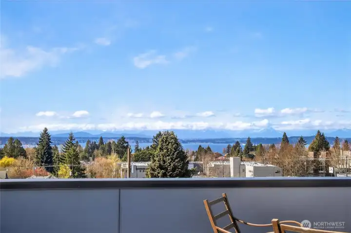 Sound Views from Rooftop deck