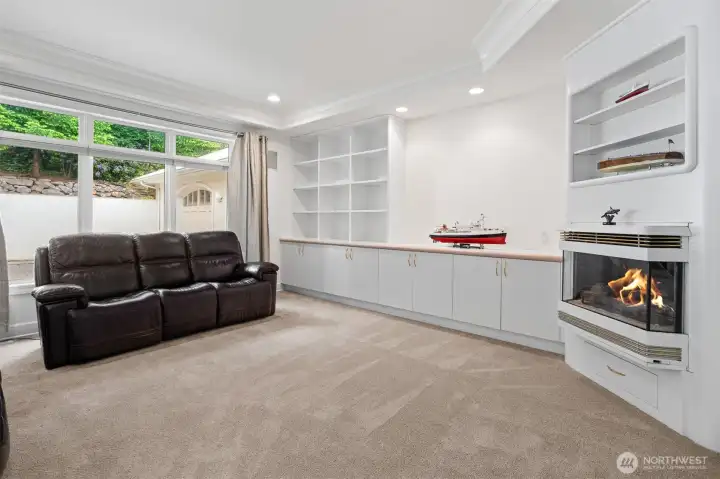 Another view of the media room