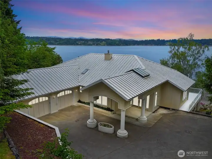 Sunsets from this property are simply amazing.