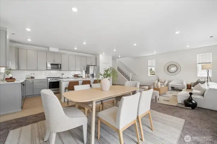 Spacious main floor