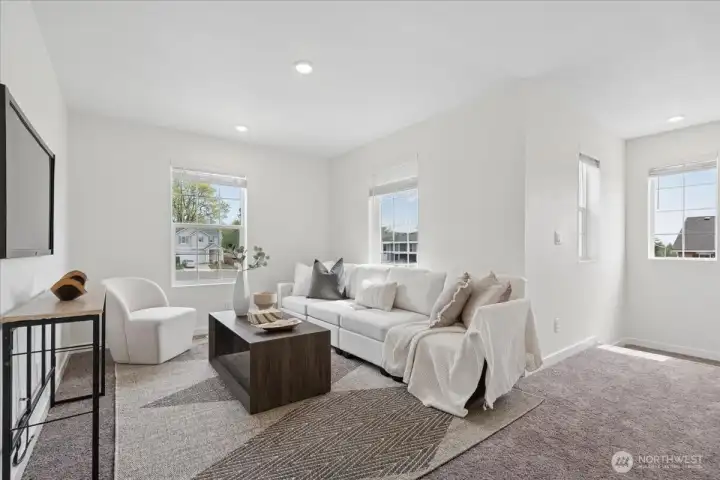Loft on upper floor