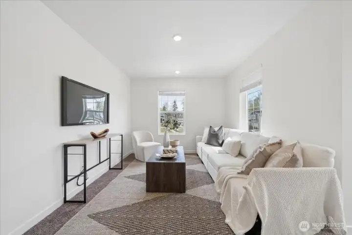 Loft on upper floor