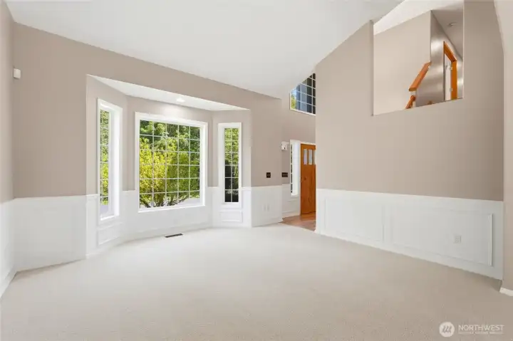 Tall ceilings.