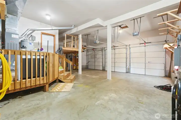 Three car garage!