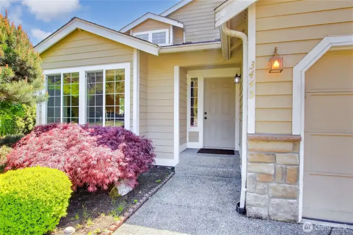 Welcoming front way