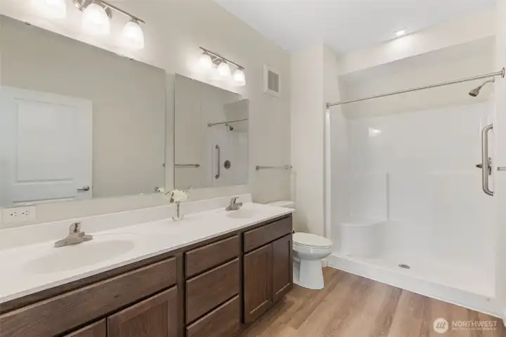 Master bathroom
