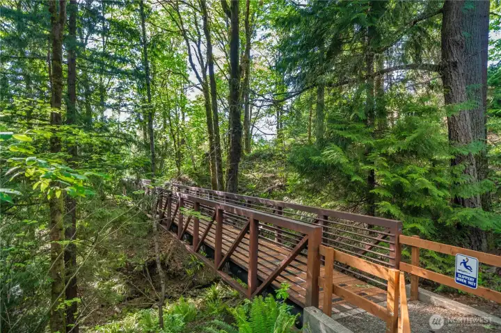 Beautiful walking trails