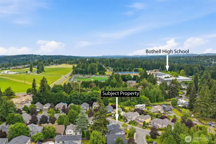 Home is located just a few blocks from Bothell High School. Home is located just a few blocks from Bothell High School.