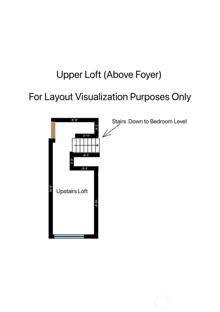 Loft floorplan. Loft floorplan.
