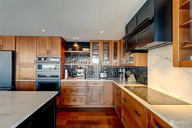 Countertops and cabinets galore