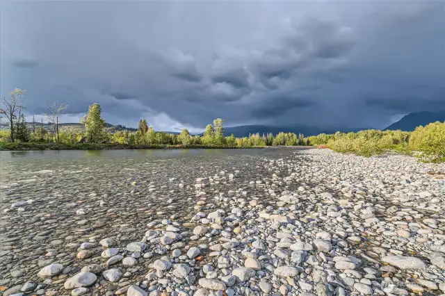 Fly Fishing or float a tube down the river