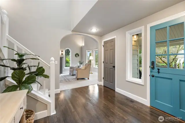 Inviting entry