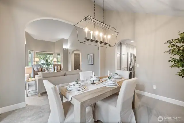 Formal dining room