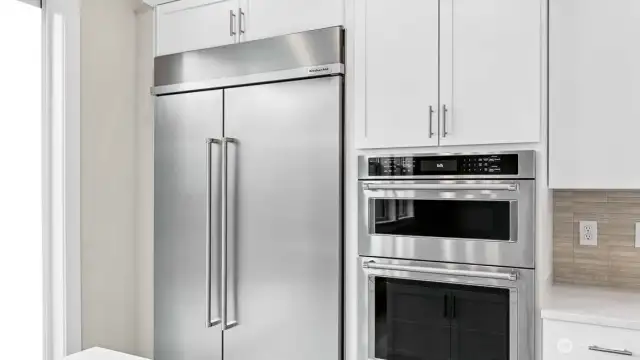 48" built in counter depth refrigerator!