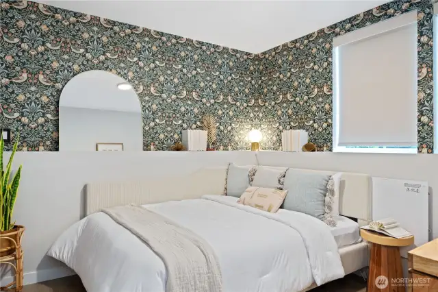 Secondary bedroom (2 of 2), located on main entry level