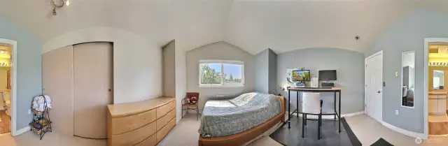 Upper level bedroom