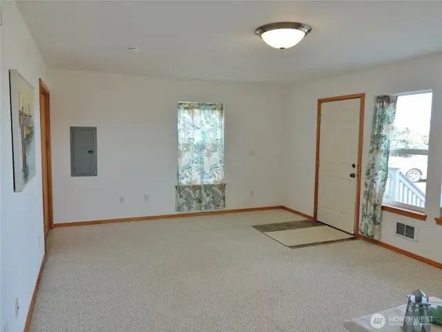 Enter the home into this large Living Room.
