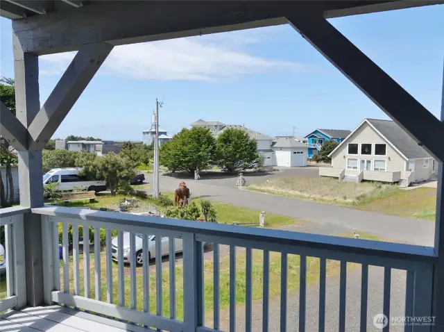 Some Ocean Views from the Master Bedroom's Front Deck.