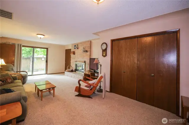 Family room, or Rec-room, or Den, Library-- or even Master Suite.