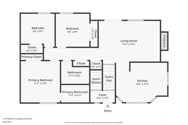 Main Level Floor Plan