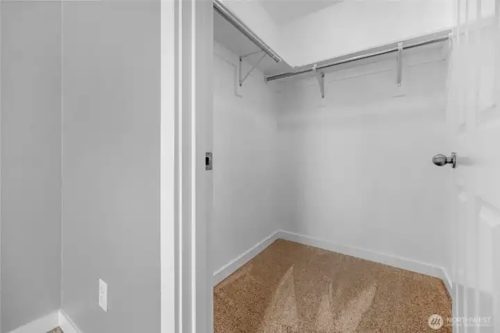 Second bedroom Walk-In Closet.