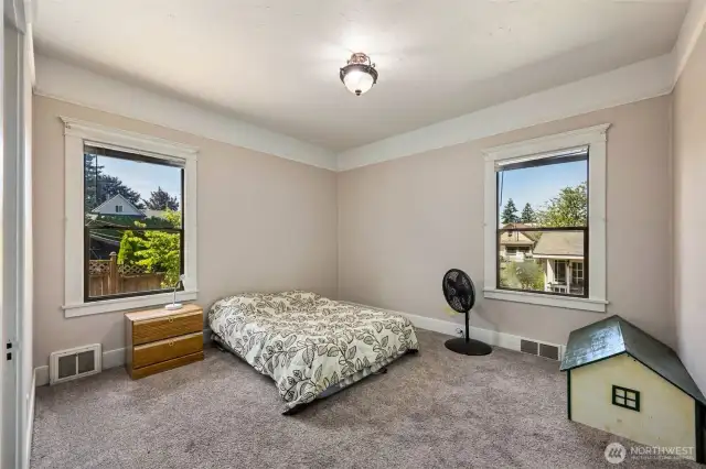 Main Floor bedroom next to the bathroom