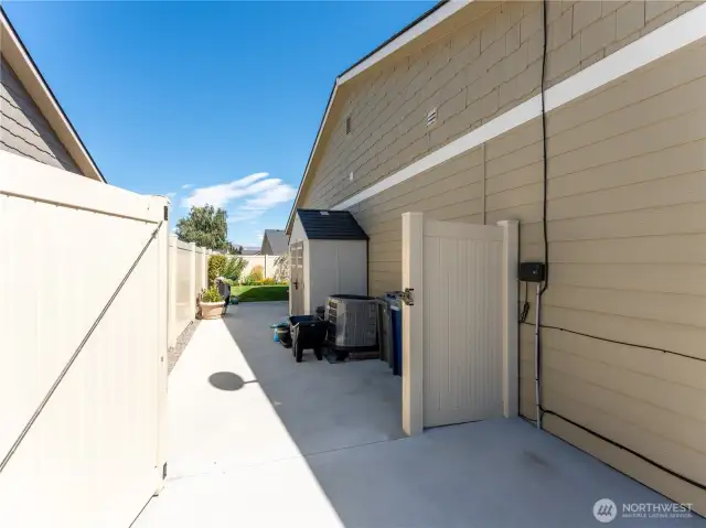 Great storage areas