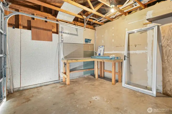 Garage storage.