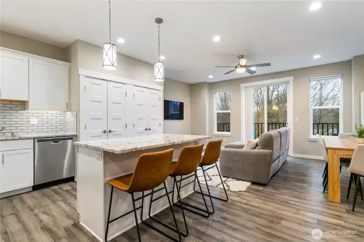 featuring 9-foot ceilings