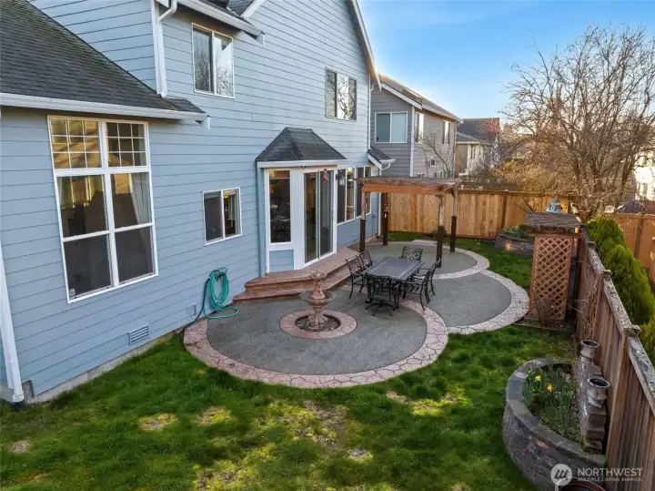 The private back yard is fully fenced. This home combines space, updates, and an unbeatable location into one rare offering.
