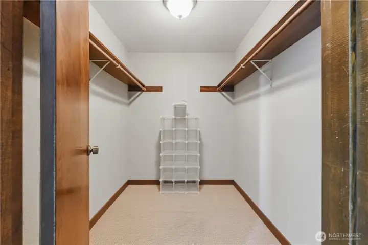 Primary Walk-In Closet